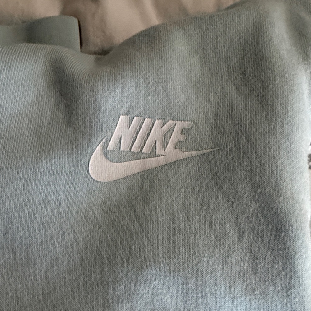 Nike Light Gray Crewneck Sweatshirt with White Swoosh